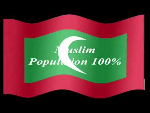 Islamic Countries Flags & Names Their Capital City and Muslim Population %