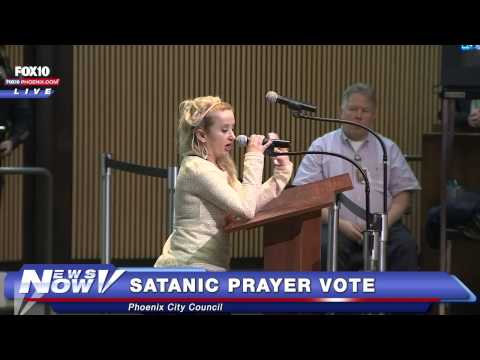 FULL Satanic Prayer Vote Phoenix City Council