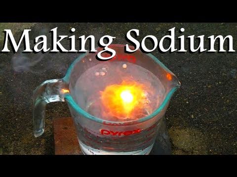 How To Make Sodium Metal