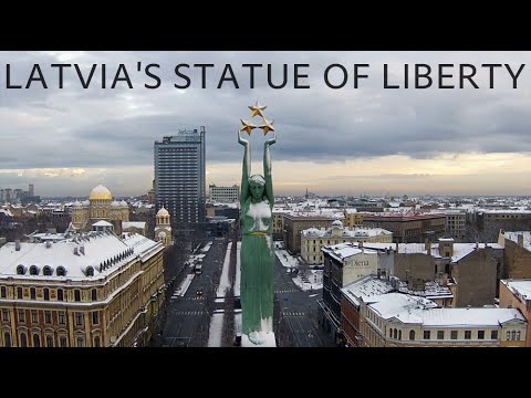 Latvia's Statue of Liberty