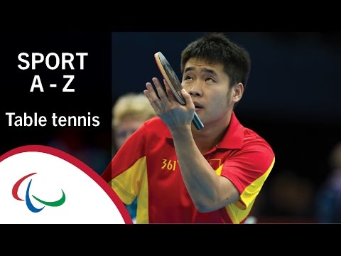 Paralympic Sports A-Z: Table Tennis