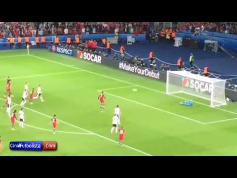 Cristiano Ronaldo falla penal Portugal 0-0 Austria Eurocopa 2016