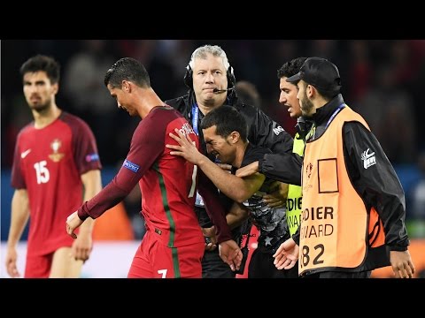 Gran gesto de Cristiano Ronaldo con un aficionado Portugal 0-0 Austria Eurocopa 2016