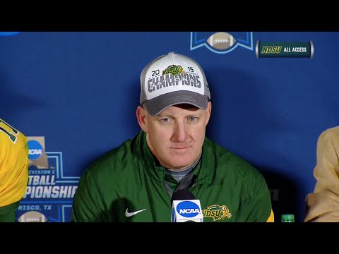 NDSU Football Postgame Press Conference - January 9, 2016