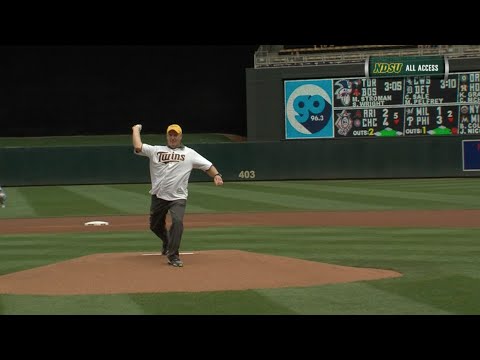 NDSU Football Recognized by Minnesota Twins at Target Field