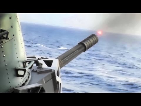 Phalanx CIWS Close In Weapons System • Live Fire Test