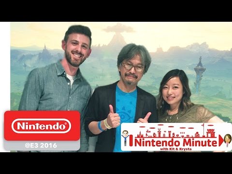 The Legend of Zelda: Breath of the Wild Gameplay with Eiji Aonuma – Nintendo Minute