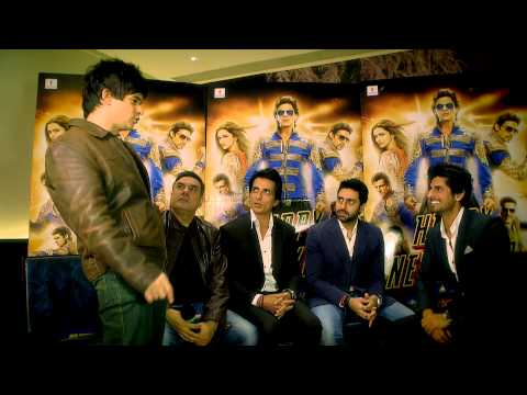 Interview-Abhishek Bachchan, Boman Irani, Sonu Sood, Vivaan Shah - HNY