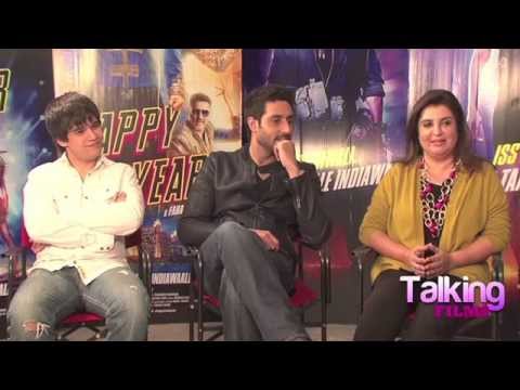 FULL Interview - Farah Khan Abhishek Bachchan Vivaan Shah on Happy New Year