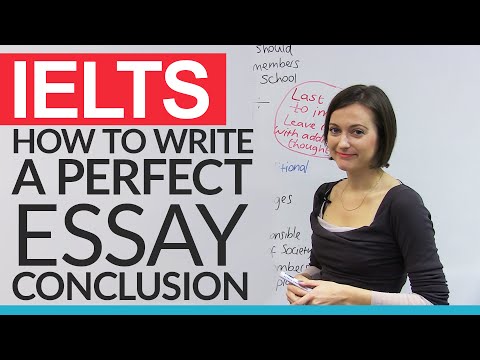 How to write a perfect IELTS essay conclusion