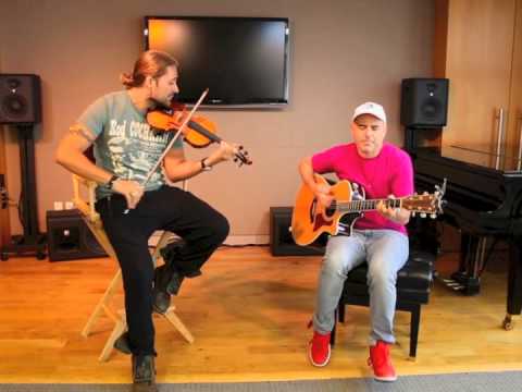 David Garrett and Marcus Wolf - Cry Me A River (acoustic)