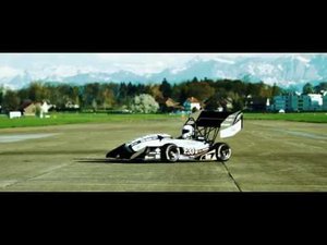 Watch: This tiny Swiss electric car set world acceleration record