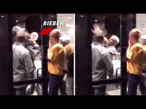 Justin Bieber Fist Fight Video!