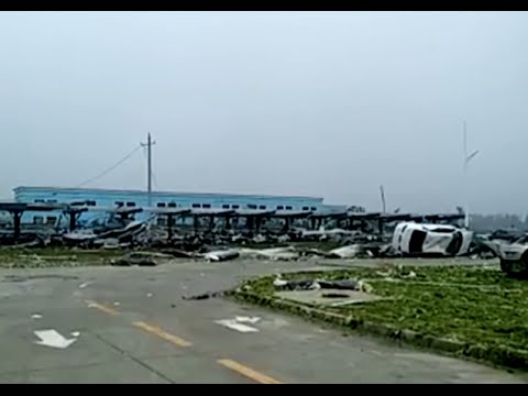 Tornado Kills 51 in Eastern China's Jiangsu