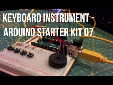 Keyboard Instrument - Arduino Starter Kit 07