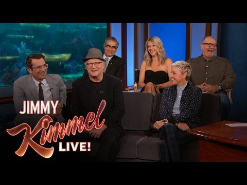 The Cast of "Finding Dory" on Jimmy Kimmel Live