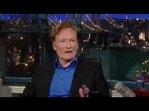 Conan O Brien   Interview david Letterman