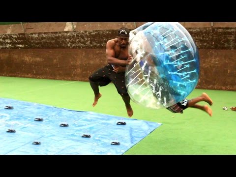 SLIP AND SLIDE MOUSETRAP DEATHBALL CHALLENGE w/TGFBRO