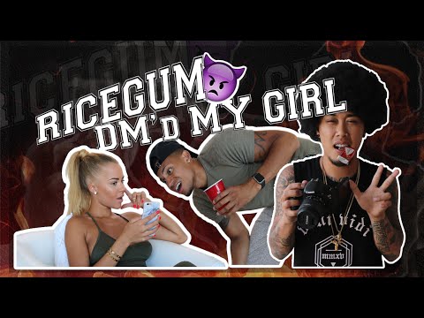 RICEGUM DM'd MY GIRL! (ROAST)