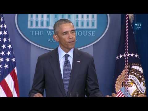 President Obama Delivers a Statement