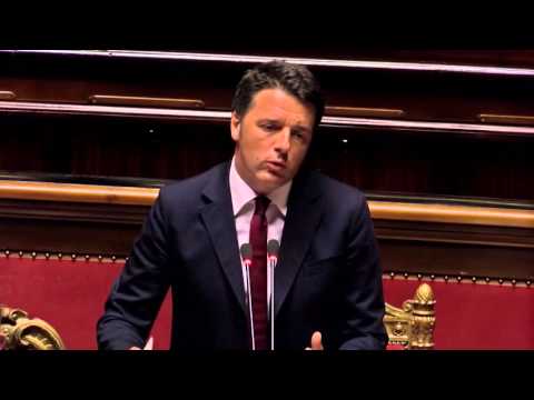 Renzi al Senato