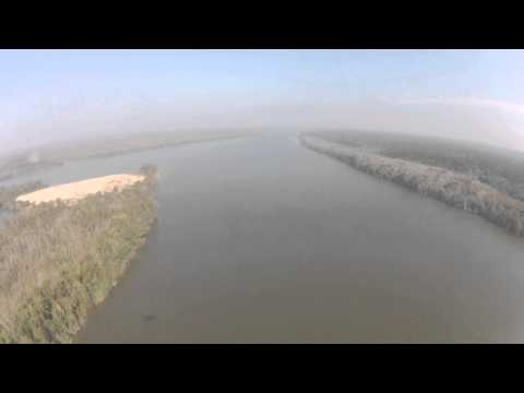 Flying the Mobile Bay Delta- Tensaw River