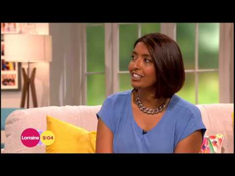 Sunetra Sarker on Lorraine 18th June 2014 (Fan Edits)