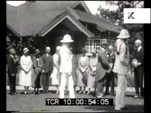 1930s Calcutta, Governor of Assam, Rare Footage Colonial India