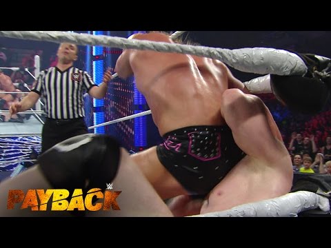 WWE Network: Dolph Ziggler forces Sheamus to kiss his arse: WWE Payback 2015