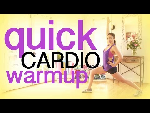 Quick Cardio Warm Up - do this BEFORE you workout!