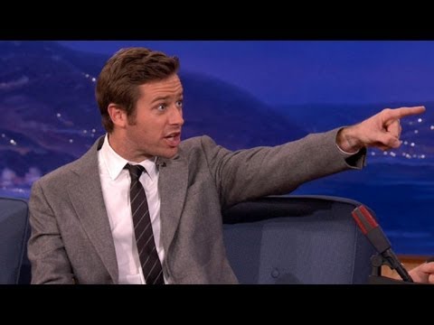 Armie Hammer Made A Real Impression In "The Social Network" - CONAN on TBS