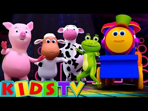 Bob The Train | Animal Sounds Song and More Nursery Rhymes With Bob | Nursery Rhymes | Kids TV