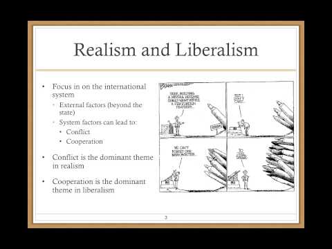 Realism & Liberalism