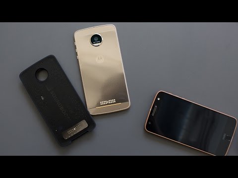 Moto Z and Moto Mods first look