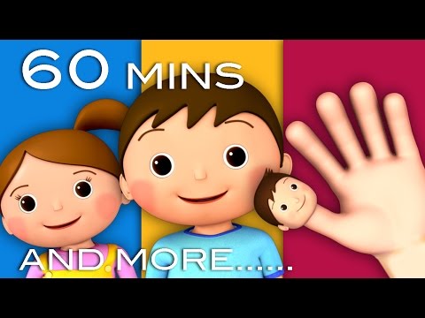 Finger Family & More Nursery Rhymes! | 1 hour! | 33 Videos! | 3D Animation in HD from LittleBabyBum