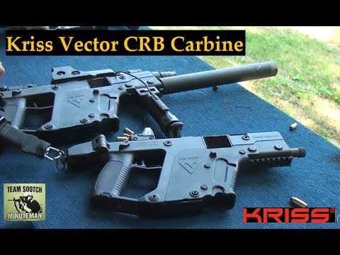 Kriss Vector CRB 45 ACP Carbine Review