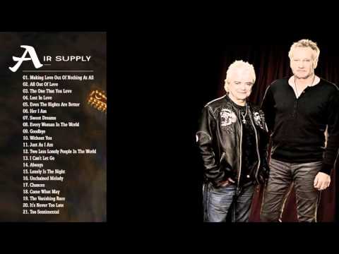 Air Supply Greatest Hits playlist|| Best Songs Of Air Supply playlist (MP4/HD)