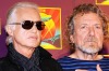 Successful defence ... Led Zeppelin's guitarist Jimmy Page, left, and singer Robert Plant denied hearing the Spirit song ...