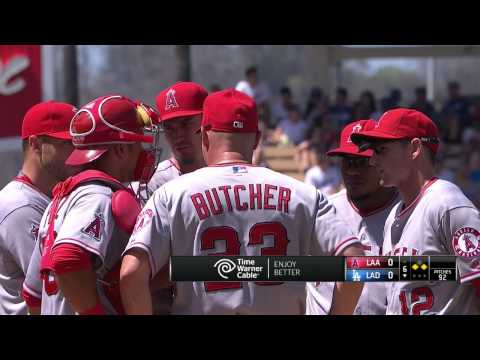 August 1, 2015 - Los Angeles Angels vs. Los Angeles Dodgers