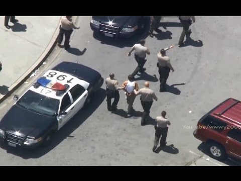 Recent News/Police Chase in Los Angeles - America (USA) [Compilations/august 2015] KTLA , KNBC