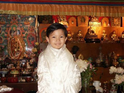 Young Monk & Future Tibetan Spiritual Leader, Asanga Rinpoche