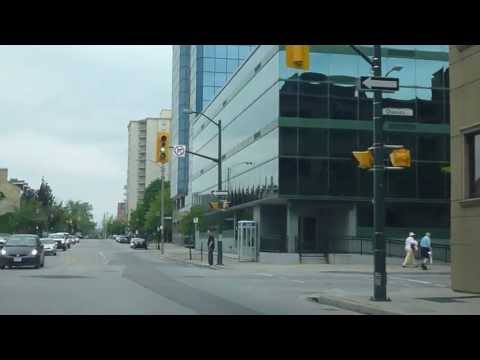 Downtown London, Ontario Going West on Dundas