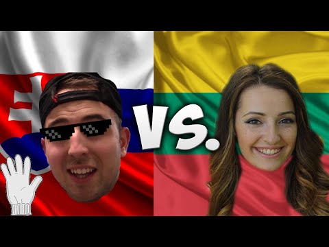 LANGUAGE CHALLENGE: SLOVAKIA VS. LITHUANIA /W DOVILE