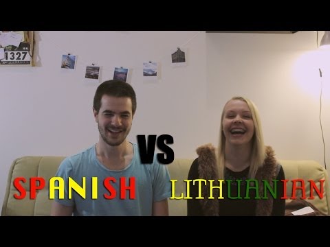 "Language Challenge" - Spanish VS Lithuanian