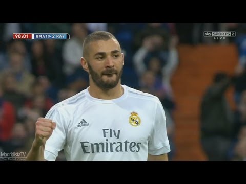 Real Madrid vs Rayo Vallecano 10-2 All Goals 20-12-2015