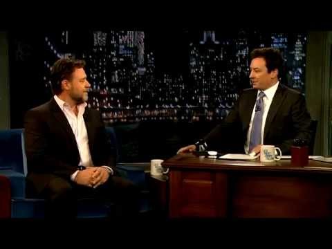 Russell Crowe at Late Night With Jimmy Fallon