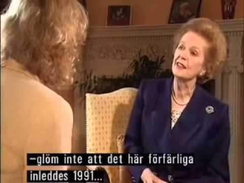 Margaret Thatcher Feisty Interview 1995