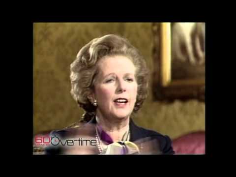 MARGARET THATCHER on 60 Minutes   CBC Interview 1985