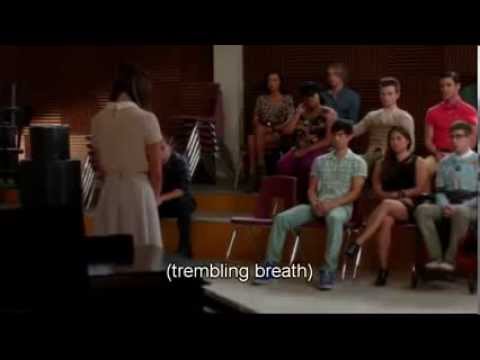 Rachel and the Death of Finn- Glee   (The Quarterback)