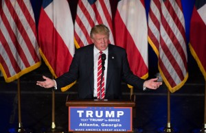 Donald Trump Holds Campaign Rally In Atlanta